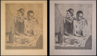 Le Repas Frugal,Pablo Picasso
