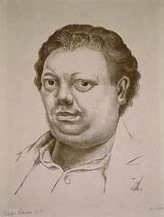 Self Portrait,Diego Rivera