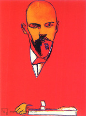 Red Lenin (F&S II. 403), 1987 ,Andy Warhol