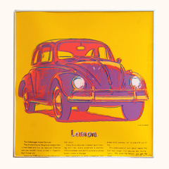 Volkswagen, From Ads Portfolio (F&S IIB. 358), 1985 ,Andy Warhol