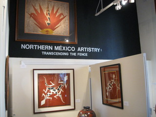 Northern México Artistry: Transcending the Fence, curated by Maria V. Pinedo of Galería Agave Rojo,