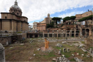Cesar\'s Fprum, Rome,Stephan Balkenhol