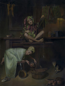 Oleg-radvan_happy-family_50x38_oil-on-canvas_28000