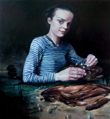 Aerfeldt_she_fixed_her_gaze_against_the_gloom__195x180_2009_e