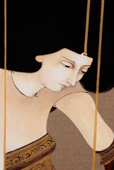 Folding Sheet (detail),Hayv Kahraman