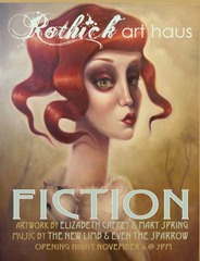 rothick art haus fiction flyer,