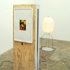 Dike_blair___in__out__2008__noguchi_lamp__painted_wood__carpet__framed_gouache_on_paper__h_70_x_w_26_x_d_111_inches__view_1