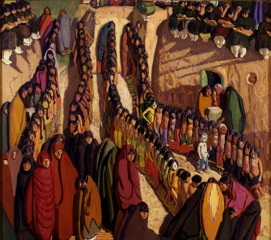 Dance at Taos,Ernest Leonard Blumenschein