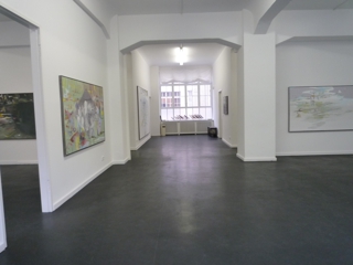 Installation View, Der blinde Fleck 2009,Daniel Mohr