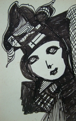High Priestess,Madge Gill