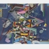 Rosebery__2009_mixed_media_on_ttriplewall__150_x_210_cms