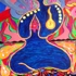 Painting_eat_pray_sleep-acrylic_on_paper_22x30_in_oct_2009