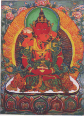 Buddha Amitayus and Consort Pandarava,Robert Branaman