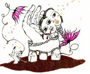 Bushra’s Drawing ,Chitra Ganesh