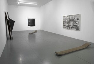 Installation View of "W",Kate Atkin and Becky Beasley