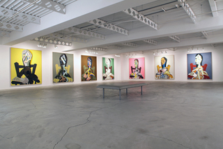 Woman in a Chair Exhibition,John Millei