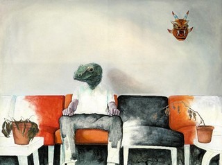 Self Portrait for Harry White,Chris Dennis