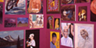 Thrift Store Paintings, dates, artist names, and original titles largely unknown.,Jim Shaw