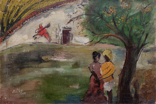  Shrine and the Couple  ,Sailoz Mookherjea