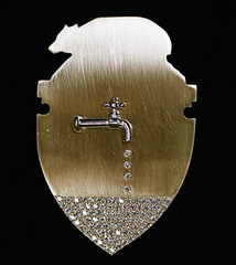 Precious Water Badge,Griffin Moss