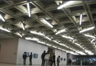 Homographies as installed at the Art Gallery of New South Wales, Sydney Biennale ,Rafael Lozano Hemmer