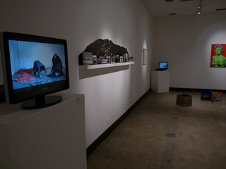 Installation Shot (Yoshua Okon, Dan Maiden, Juan Capistran, Ron English),