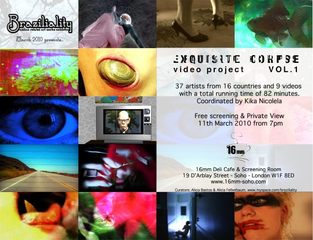 ,Exquisite Corpse vol 1      37 artists from 16 countries around the world