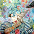 Lori_field_die_froschprinzessin_15x15cm_mixed_media_2009