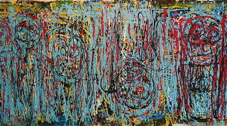 Crowd 1 (detail),Lahcen Khedim