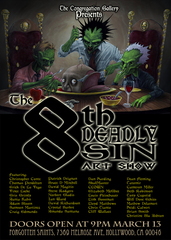 The 8th Deadly Sin Art Show,