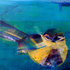 Artist_shiloratner_title_yellowbird_acrylicpaintoncanvas_8inchesx10inches