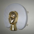Hel_-_homage_to_fritz_lang_-_24k_genuine_gold_on_styrofoam_manequen_head__toilet_cushion_seat__plastic_drinking_straws