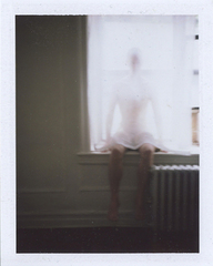 Untitled (Kevin Behind Curtains) ,Nodeth Vang