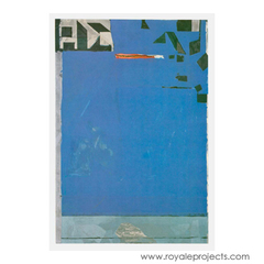Blue with Red,Richard Diebenkorn