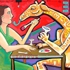Giraffe_dinner