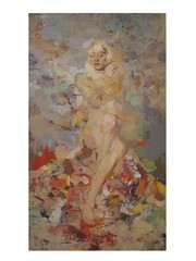 Delirium_42x72_encaustic___wax_oil_on_linen_2010