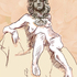 Dove-caryatid