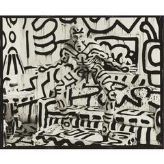 Keith Haring, New York 1986,Annie Leibovitz
