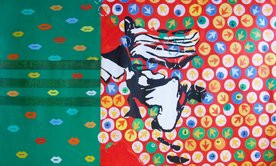 Prasanta_acharjee_on_your_mark_get_set_28x48_inch_acrylic_on_canvas