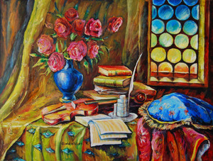 Still_life_with_candles_and_a_violin