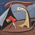 From_susan_teller__mesibov__dialogue__1942__egg_tempera__11_x_15