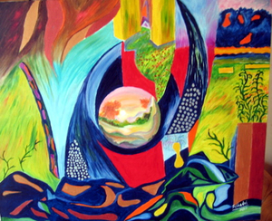 Reinventing_the_wheel_oil_on_canvas_artslant_sale_1