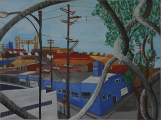 Chain Link View,Jill McLennan