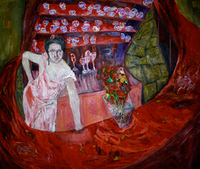 Woman in Bar,Rodolfo Villaplana