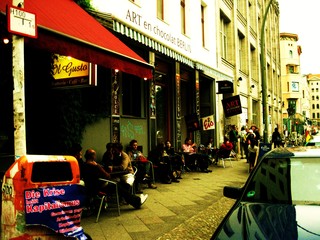 Near the entrance of the Kreuzberg biennale site,