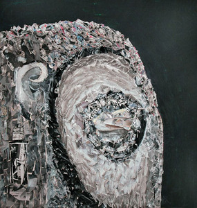 Groundzero_60x56_mixed_med-photograph_linen_2002-05artist_michael_mut