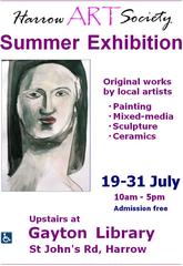 Exhibition details,Harrow Art Society