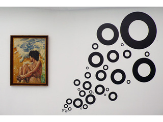 Featuring (installation view w/ Picabia, Ryan Gander,