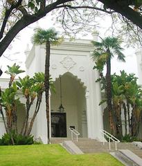 Brand Library & Art Center entrance,