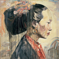 Chinese Profile II,Hung Liu